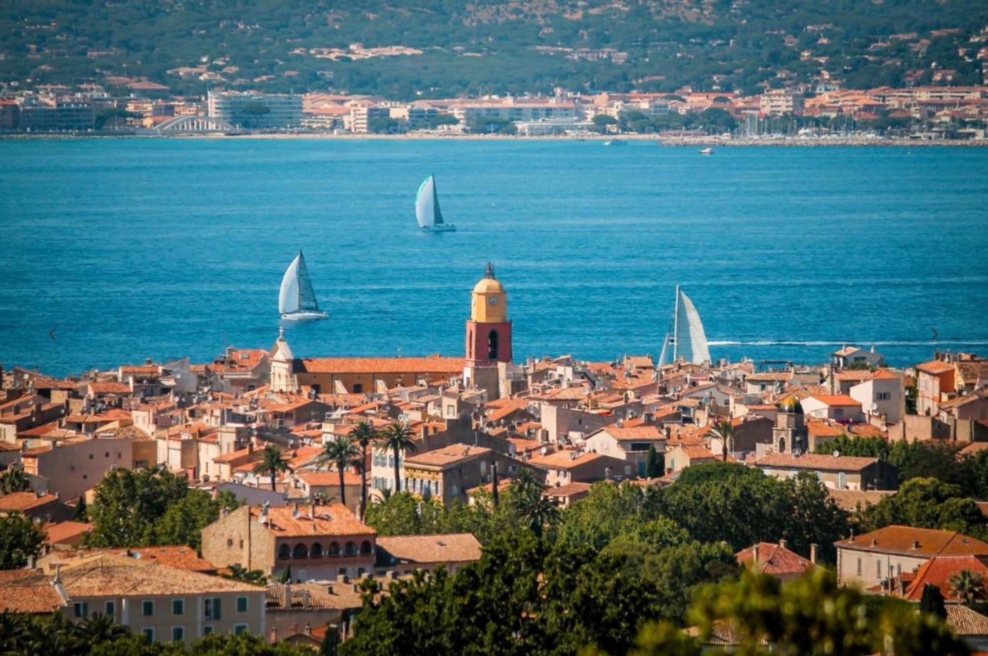 Un Nid A Saint Tropez Apartment Exterior foto