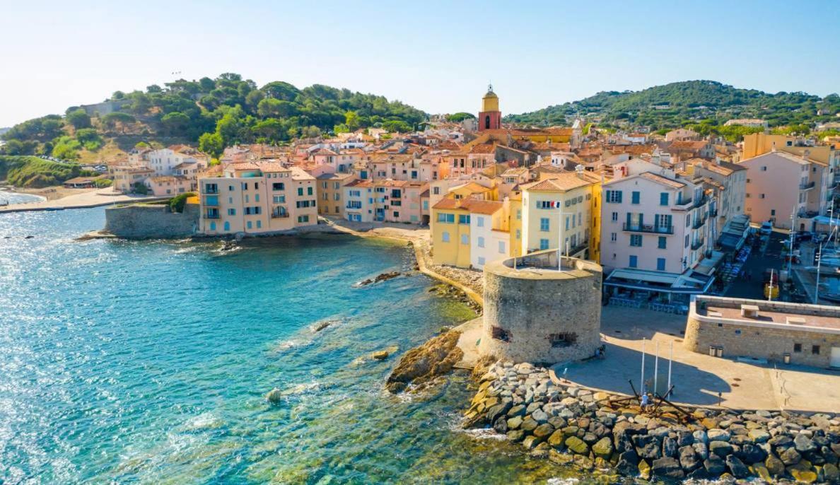 Un Nid A Saint Tropez Apartment Exterior foto