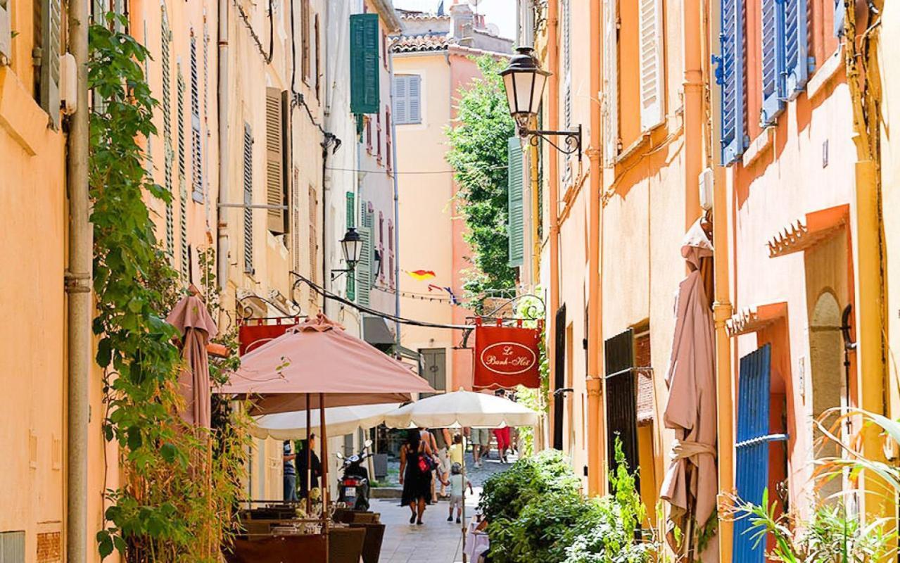 Un Nid A Saint Tropez Apartment Exterior foto