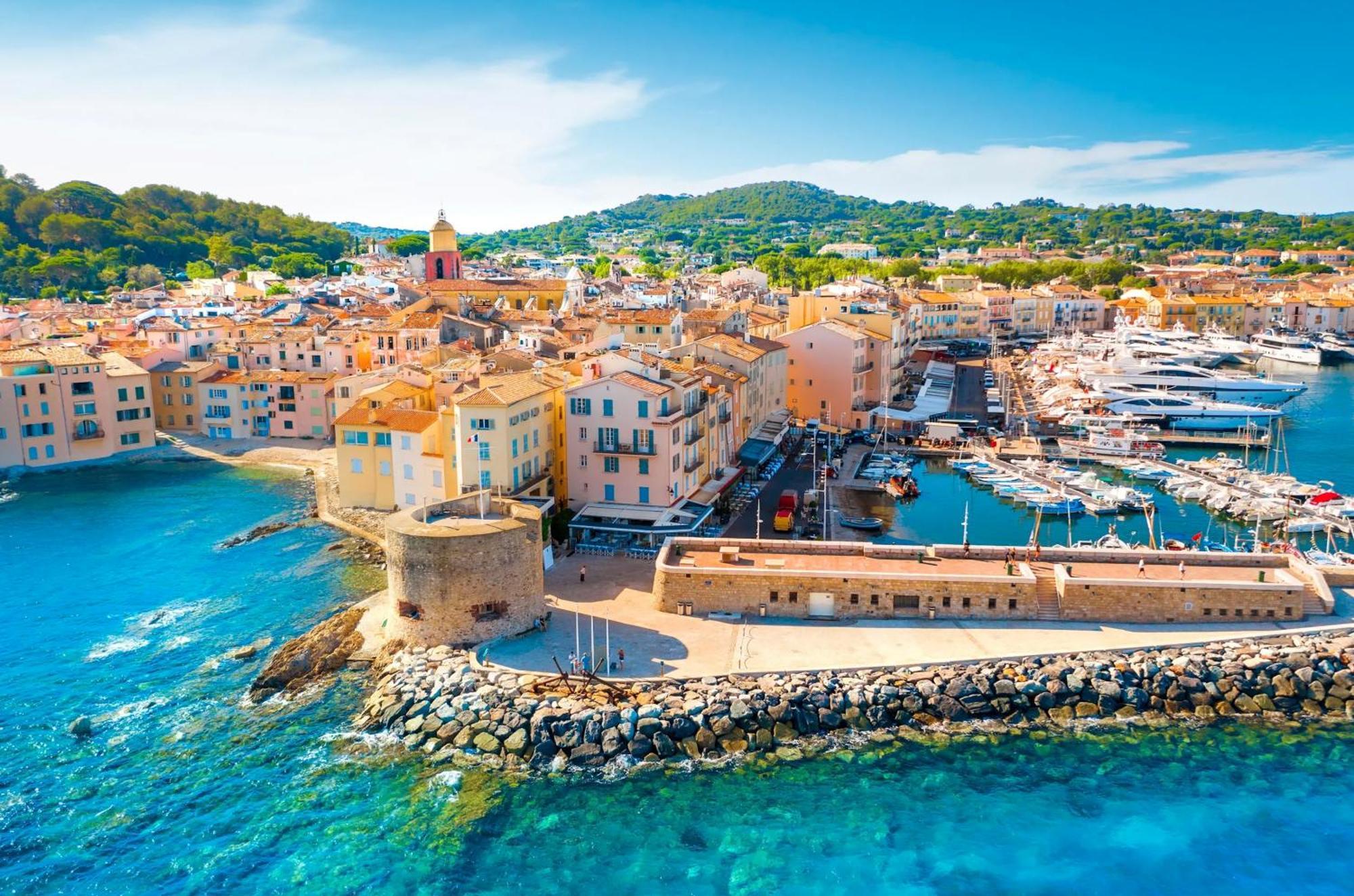 Un Nid A Saint Tropez Apartment Exterior foto